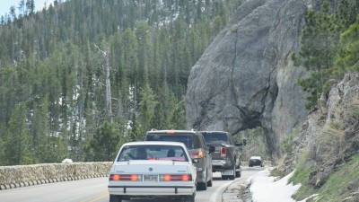 미국 남 다코타 주(South Dakota)의 블랙 힐(Black Hills) 자동차 여행 (8) - 기암괴석이 많은 아름다운 87번 도로(Needle Highway)와 아이언 마운틴 로드(Iron Mtn. Rd.)