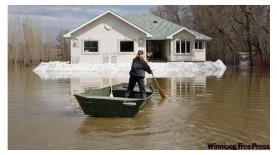 집으로 가는 그녀의 방법 - 홍수지역(RM of Cartier) 사진
