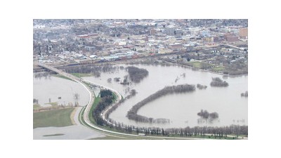 브랜든(Brandon)시 홍수 비상사태 선언