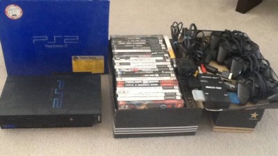 PS2+게임CD, 침대, 이동식 테이블, 소파, 옷장(거울), 수납장