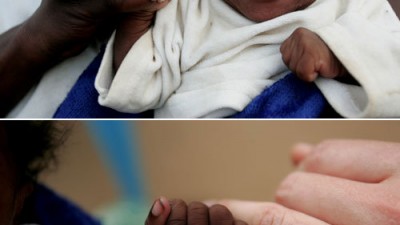 아프리카 최빈국 차드의 아기들